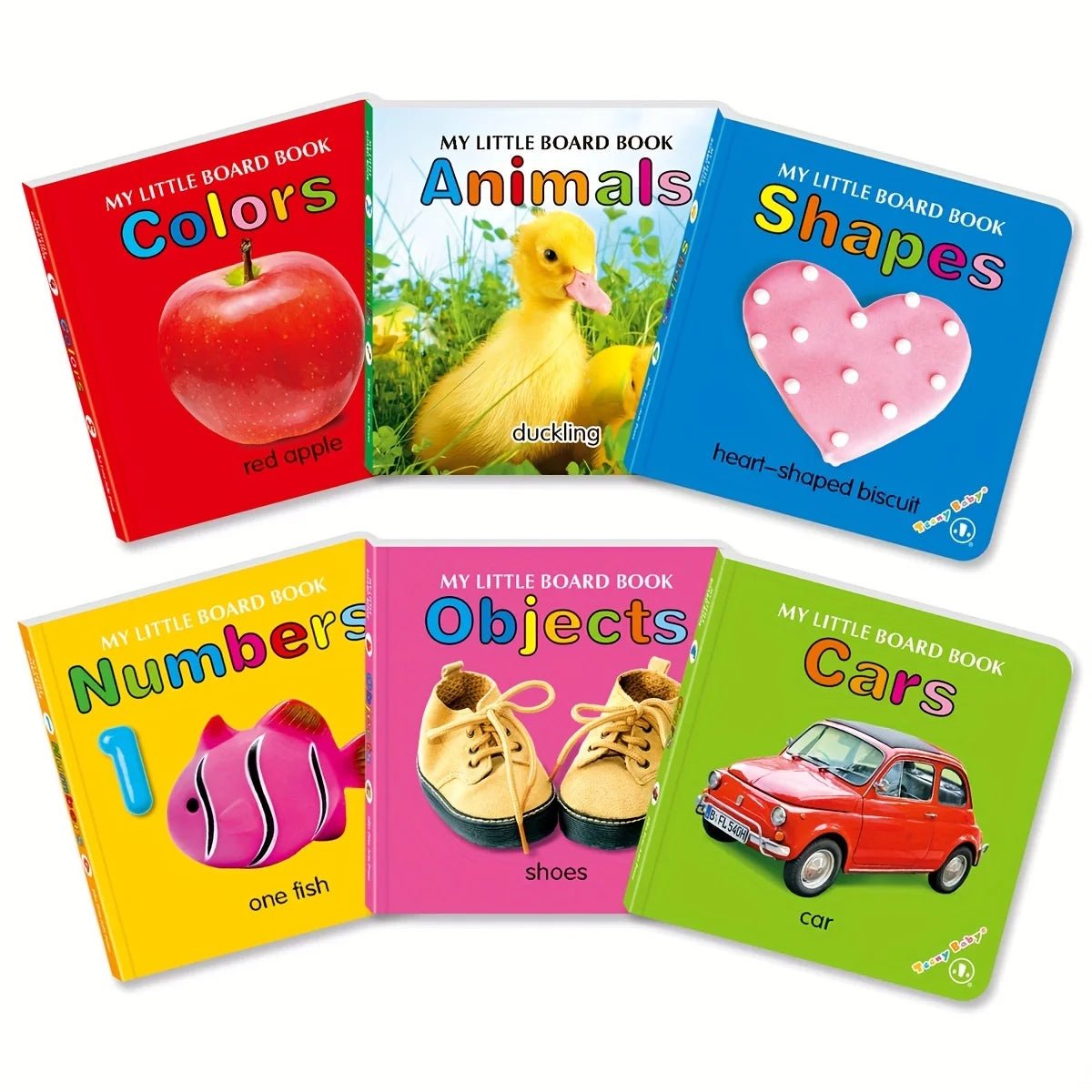 Baby Colorful Pattern Card Books — Interactive Sensory Toy & Early Education Reading Gift for Newborns & Toddlers - Babytopia32