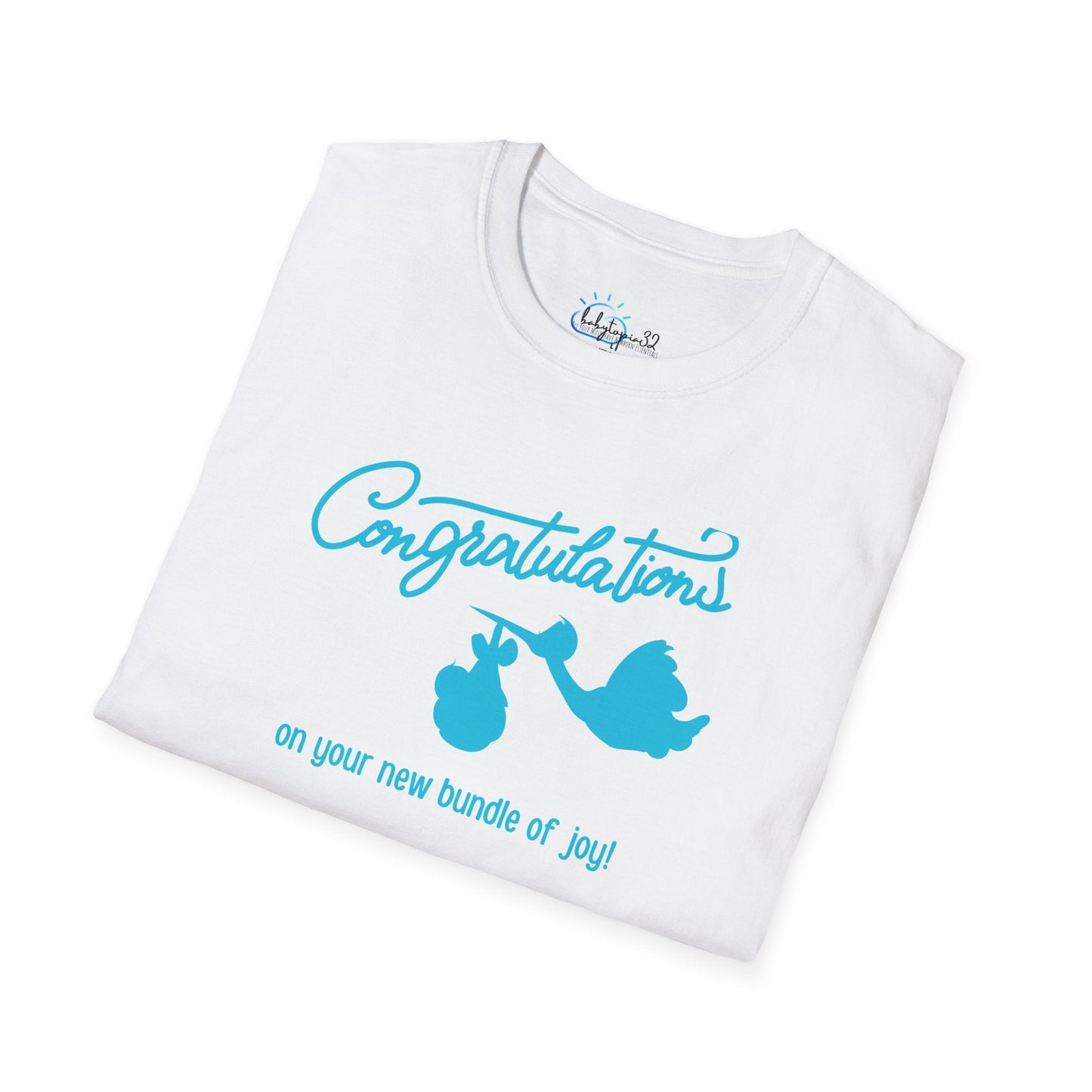 Bundle of Joy Congratulations T-Shirt — Unisex Baby Shower Gift & New Parent Celebration Tee - Babytopia32