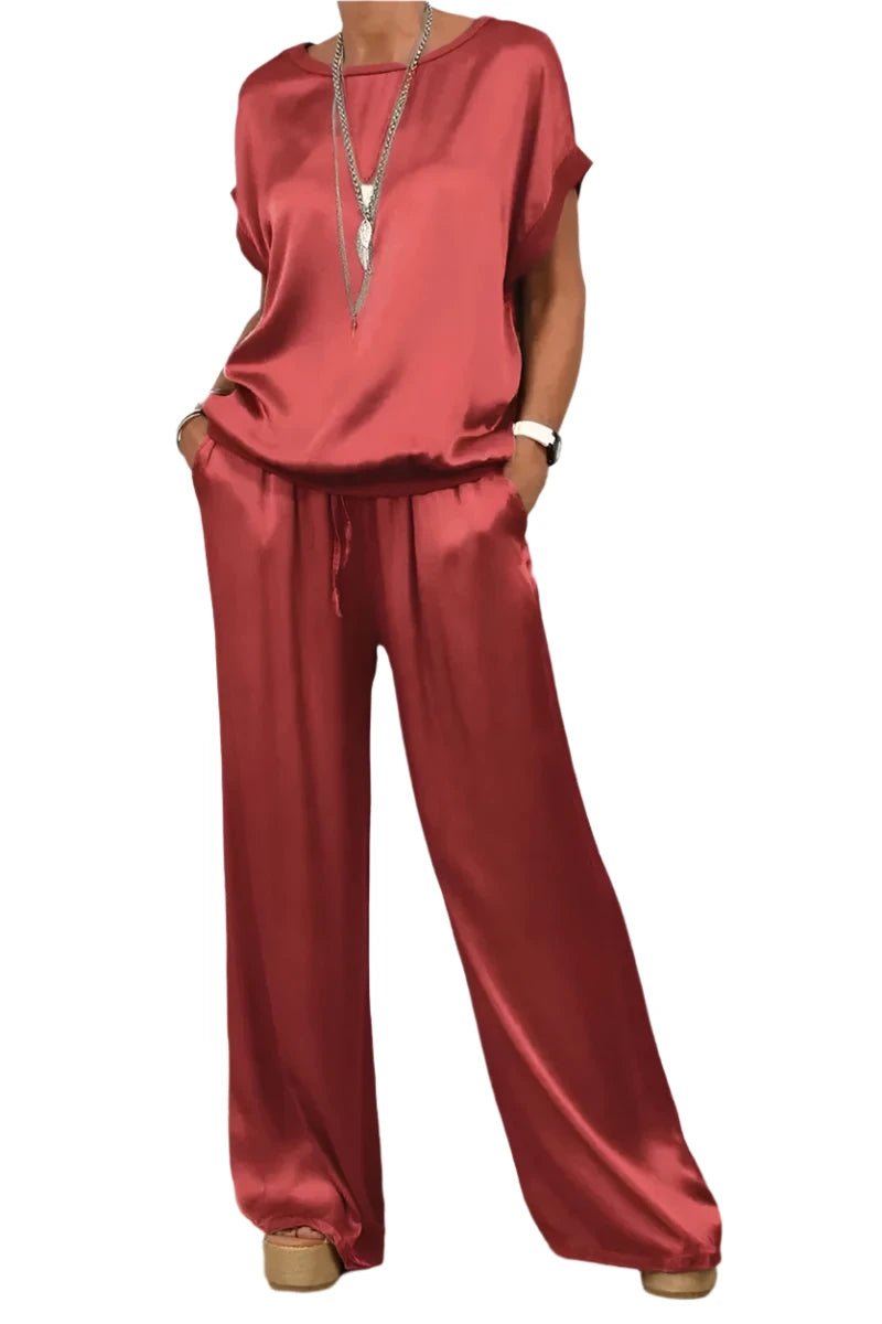 Casual Satin Outfit - Babytopia32