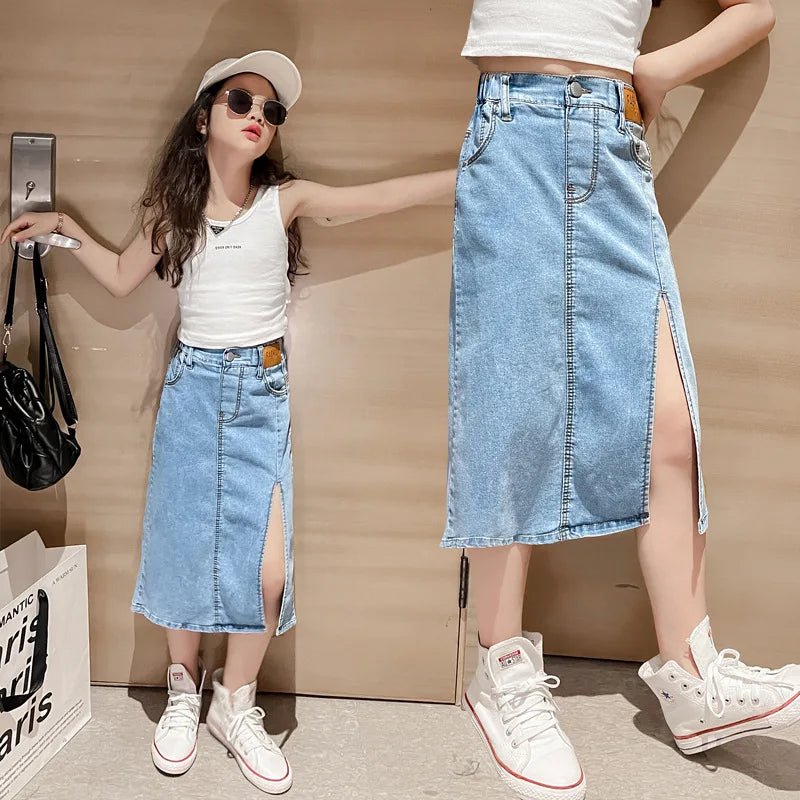 Girls Denim Skirt - Babytopia32