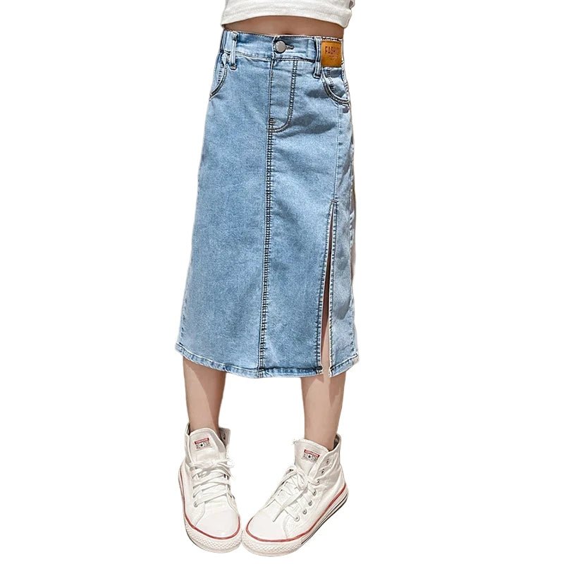 Girls Denim Skirt - Babytopia32