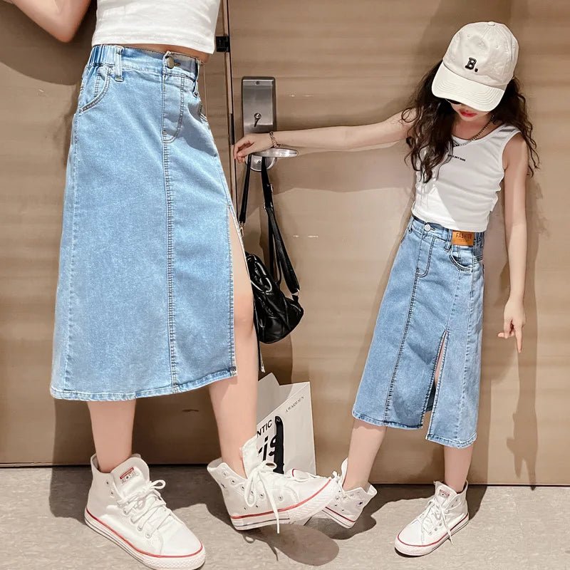 Girls Denim Skirt - Babytopia32