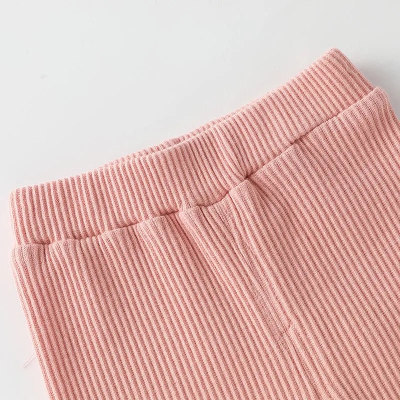 Girls Ribbed Leggings - Babytopia32