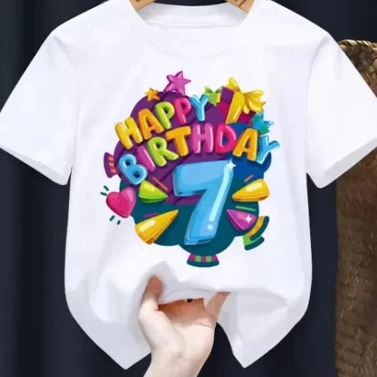 Happy Birthday T - SHIRT - Babytopia32