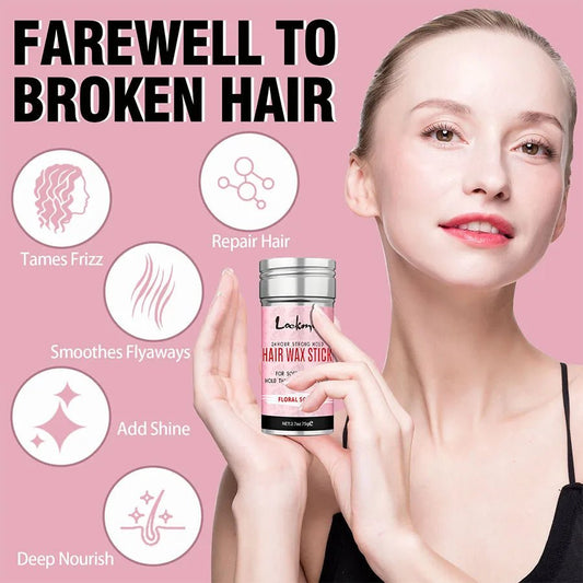 Lockmio Hair Wax Stick for Women – Anti-Frizz Pomade for Flyaways, Edges & Wig Styling - Babytopia32