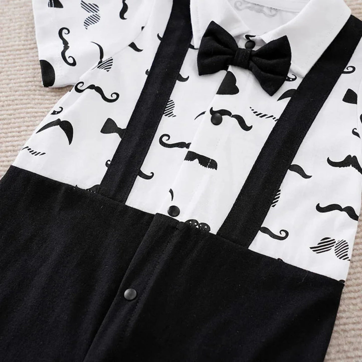 Newborn Gentleman Romper - Babytopia32