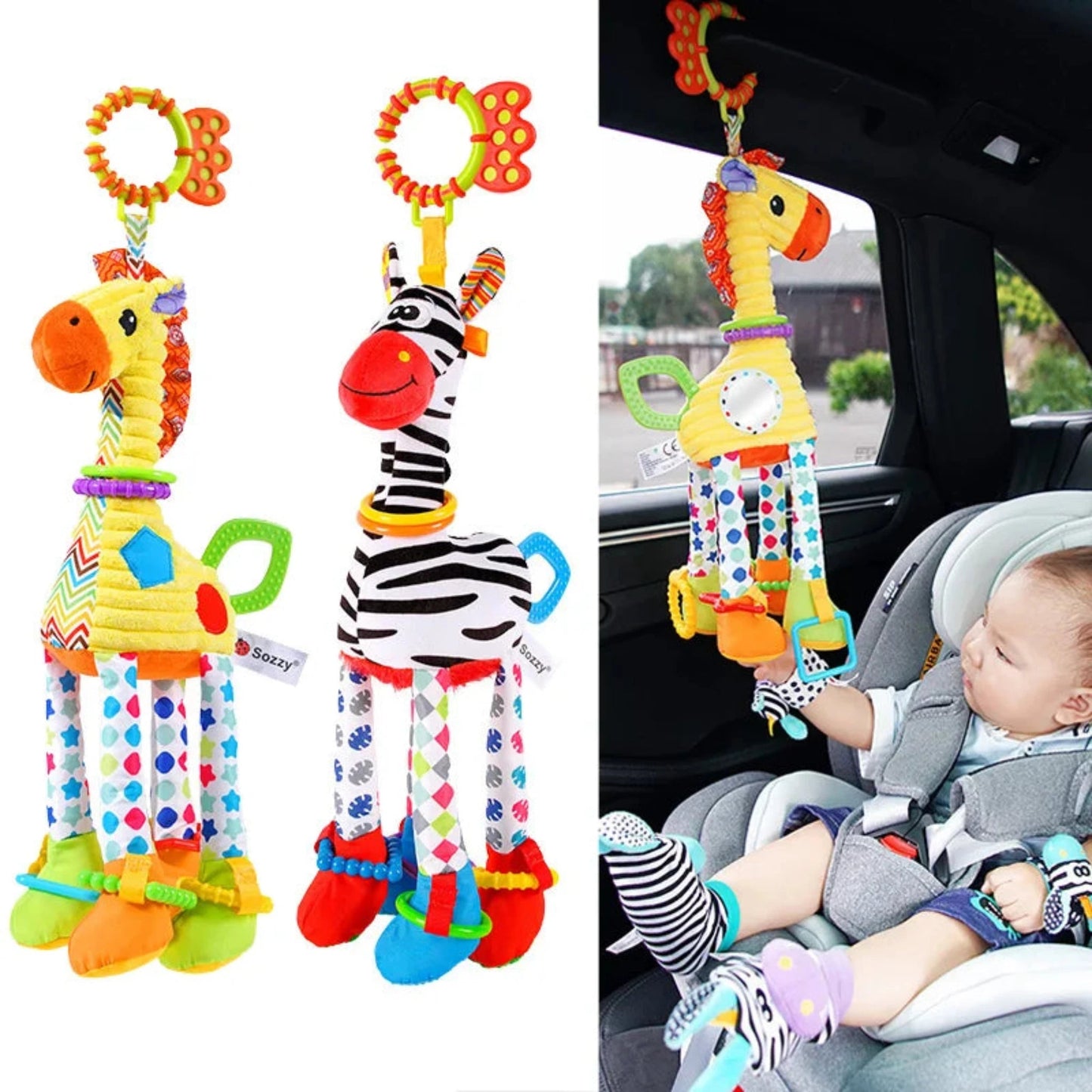 Plush Rattle Toy - Babytopia32