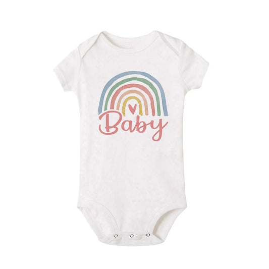 Rainbow Family Matching Outfit Set | Mom Dad Baby Brother Sister Coordinating Shirts | Sold Per Shirt - Babytopia32