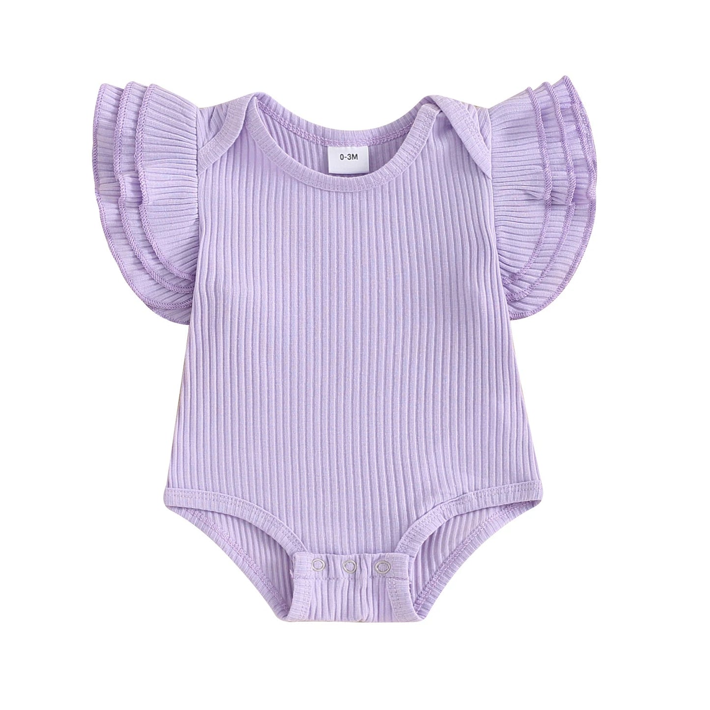 Ruffle Sleeves Bodysuit - Babytopia32