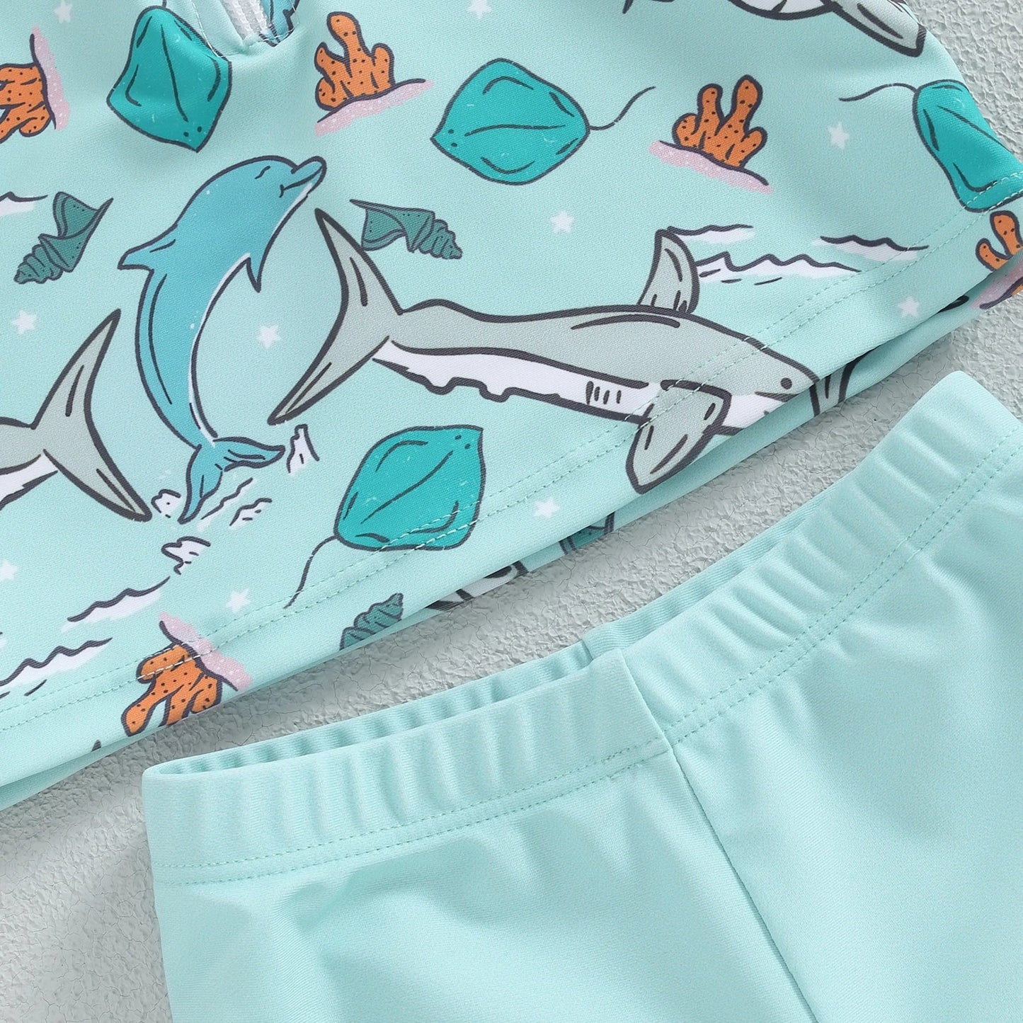 Shark Print Swimwear - Babytopia32