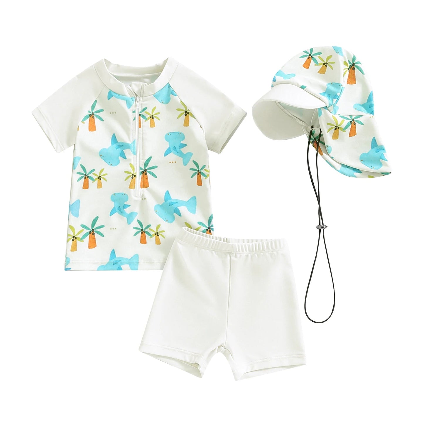 Shark Print Swimwear - Babytopia32