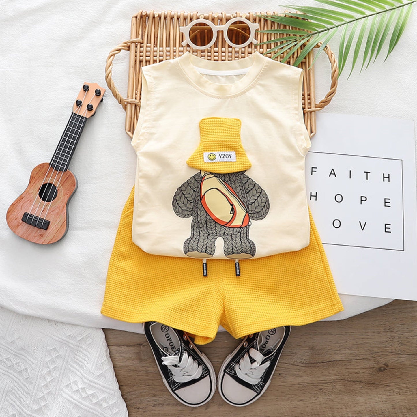 Sleeveless Shorts Set - Babytopia32