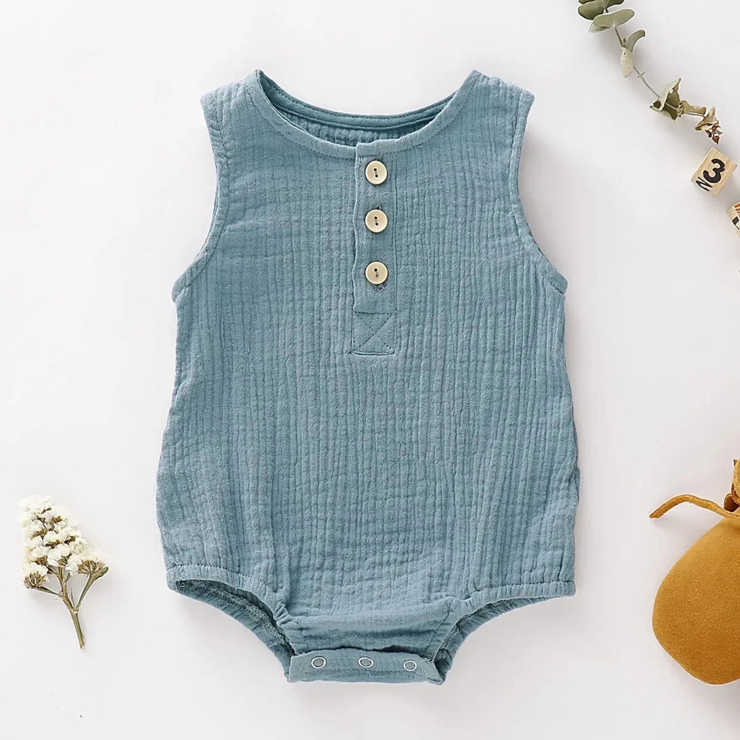 Summer Sleeveless Romper - Babytopia32
