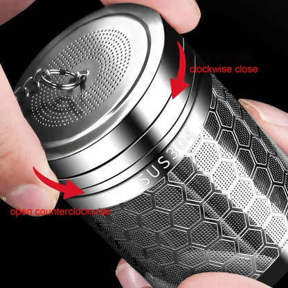 Stainless Steel Tea Infuser with Fine Mesh & Chain Hook