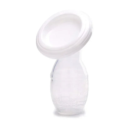 Silicone Manual Breast Pump — BPA Free Milk Collector for Breastfeeding Moms