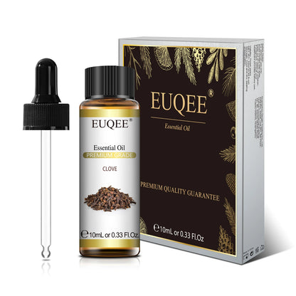 EUQEE Pure Natural Essential Oil | 10ml Single Scent | Aromatherapy Grade