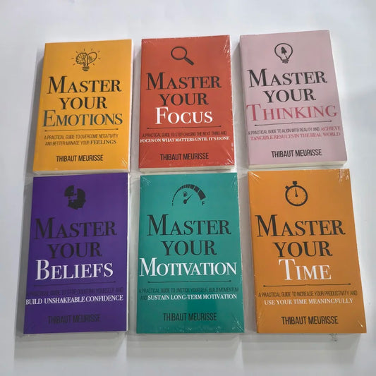 Modern Management English Book Series – Master Your Emotions, Motivation, Beliefs, Focus & Thinking
