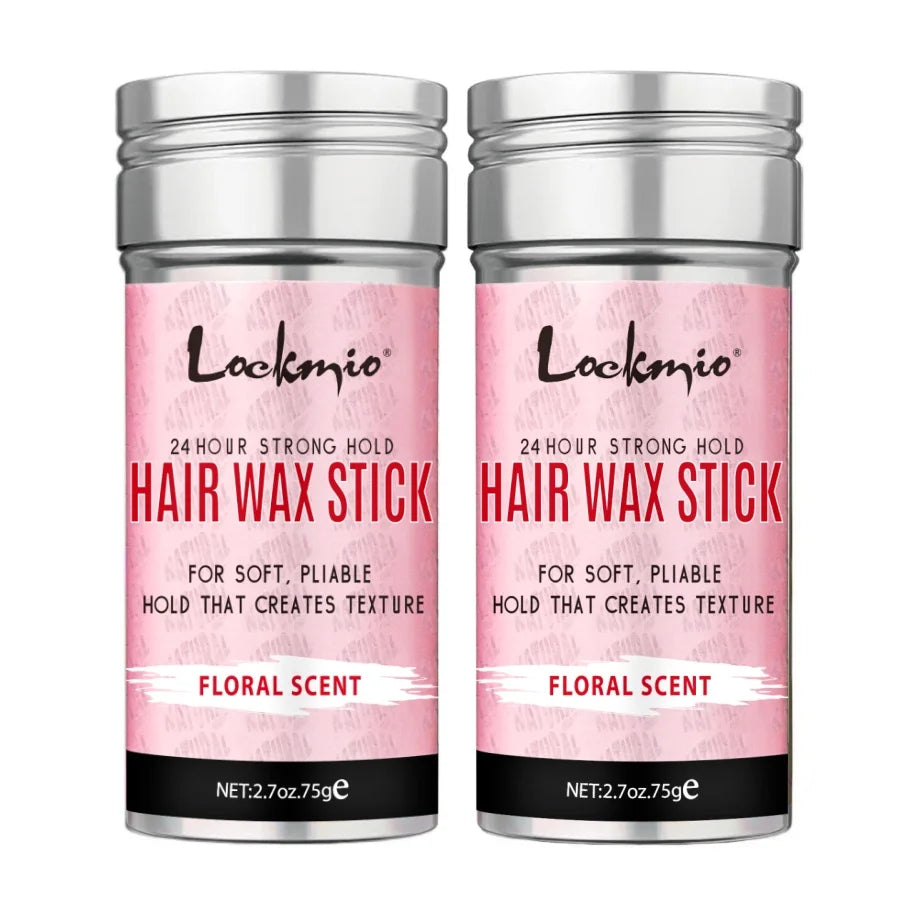 Lockmio Hair Wax Stick for Women – Anti-Frizz Pomade for Flyaways, Edges & Wig Styling