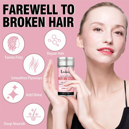 Lockmio Hair Wax Stick for Women – Anti-Frizz Pomade for Flyaways, Edges & Wig Styling
