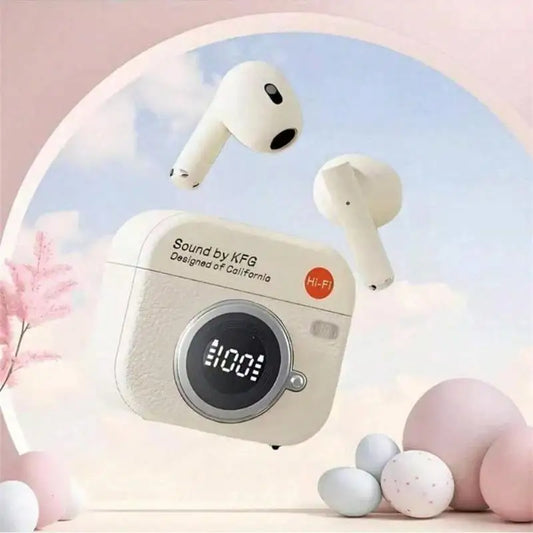 DIXSG Q86 Bluetooth 5.3 Wireless Earbuds – HiFi Sound, ANC, 24H Battery, Waterproof Sports Headphones