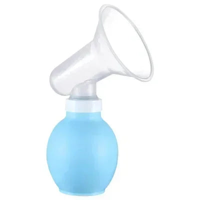 Silicone Manual Breast Pump — BPA Free Milk Collector for Breastfeeding Moms