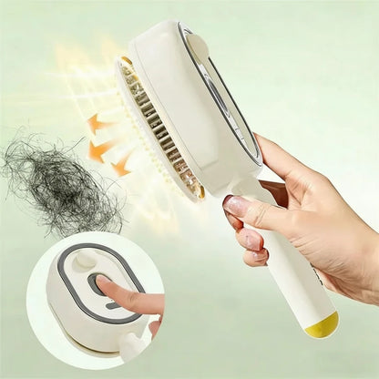3-in-1 Electric Spray Massage Comb | Mist, Detangle & Scalp Massage