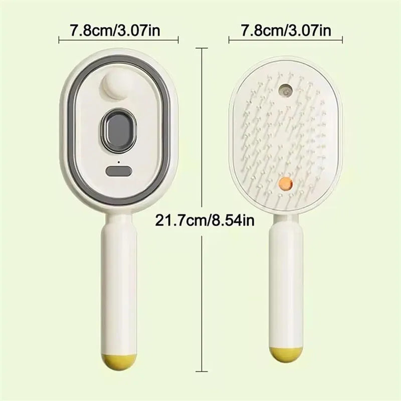 3-in-1 Electric Spray Massage Comb | Mist, Detangle & Scalp Massage