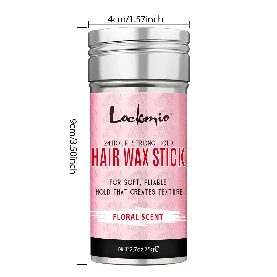 Lockmio Hair Wax Stick for Women – Anti-Frizz Pomade for Flyaways, Edges & Wig Styling