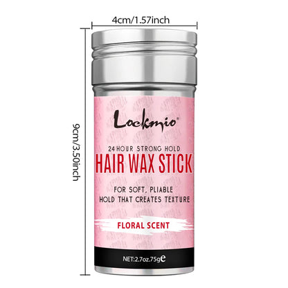 Lockmio Hair Wax Stick for Women – Anti-Frizz Pomade for Flyaways, Edges & Wig Styling