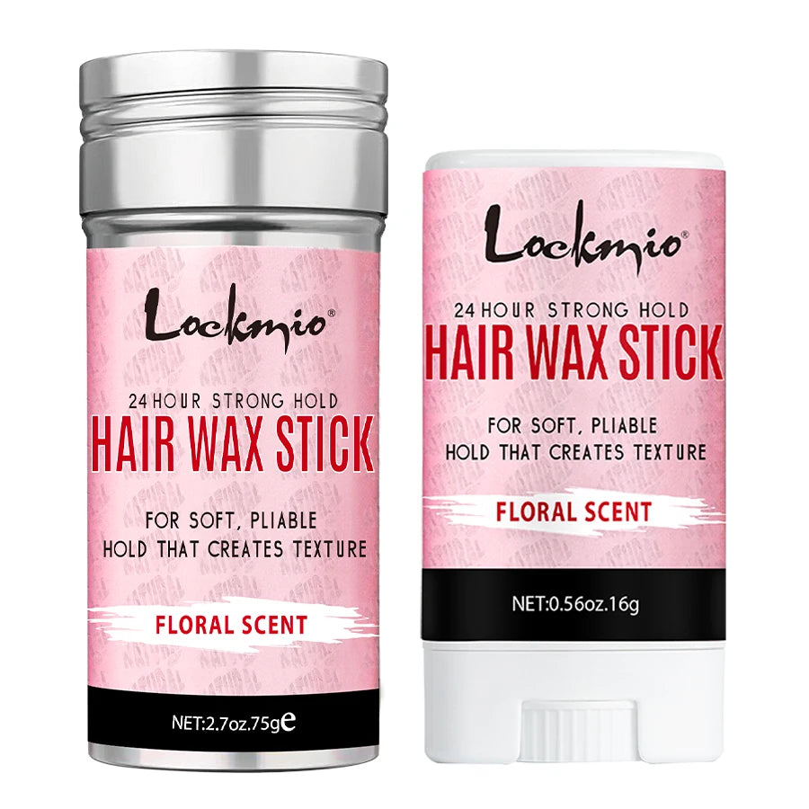 Lockmio Hair Wax Stick for Women – Anti-Frizz Pomade for Flyaways, Edges & Wig Styling