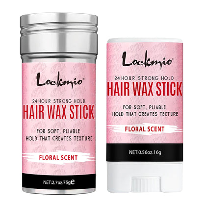 Lockmio Hair Wax Stick for Women – Anti-Frizz Pomade for Flyaways, Edges & Wig Styling