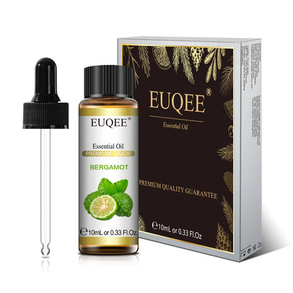 EUQEE Pure Natural Essential Oil | 10ml Single Scent | Aromatherapy Grade