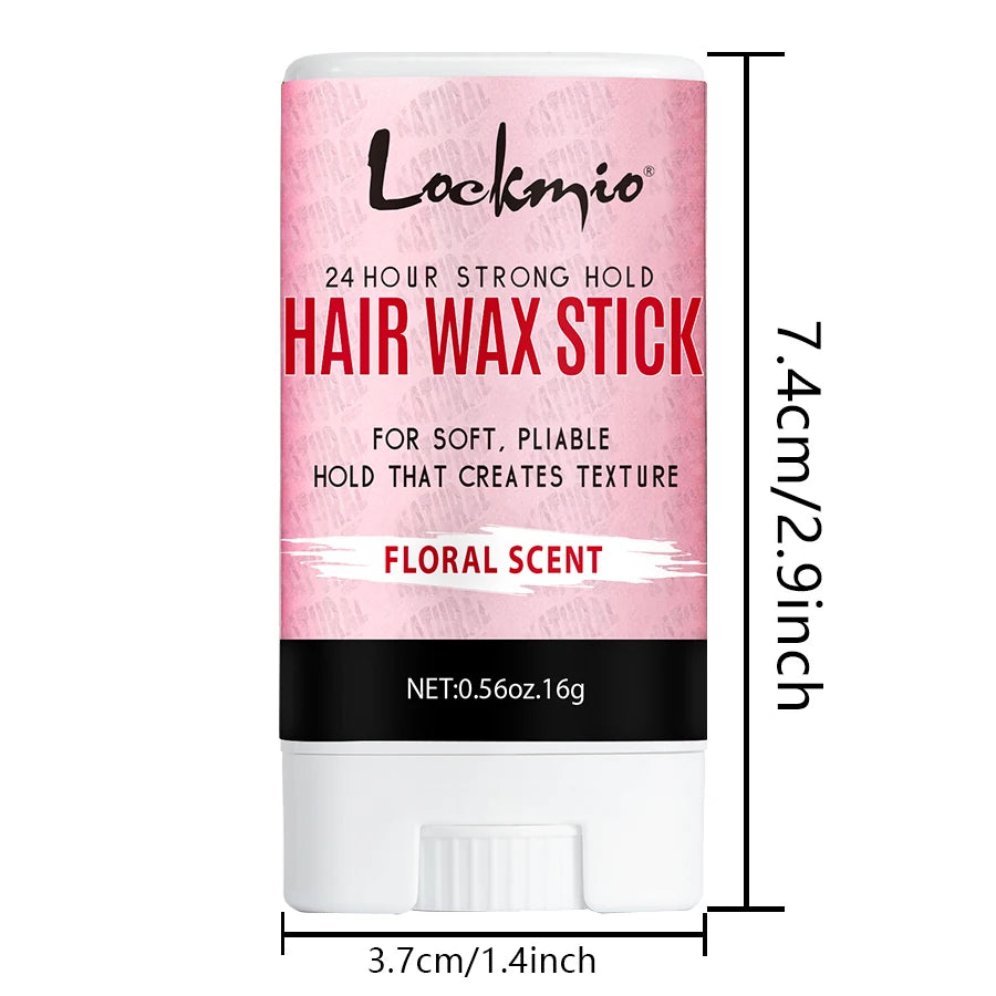 Lockmio Hair Wax Stick for Women – Anti-Frizz Pomade for Flyaways, Edges & Wig Styling