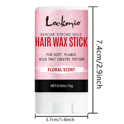 Lockmio Hair Wax Stick for Women – Anti-Frizz Pomade for Flyaways, Edges & Wig Styling