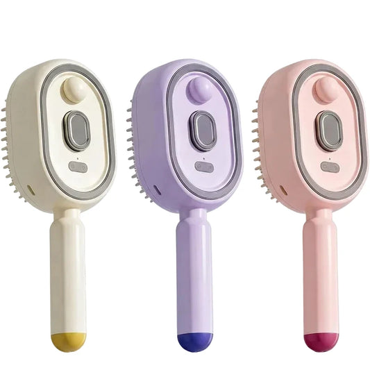 3-in-1 Electric Spray Massage Comb | Mist, Detangle & Scalp Massage