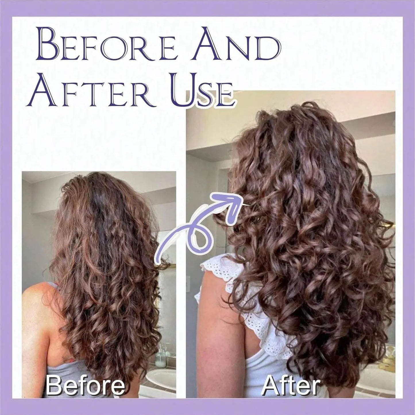Curly Hair Styling Brush – Nylon Bristle Detangling & Volumizing Comb for All Hair Types