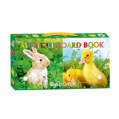 Baby Colorful Pattern Card Books — Interactive Sensory Toy & Early Education Reading Gift for Newborns & Toddlers - Babytopia32