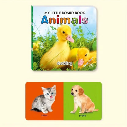 Baby Colorful Pattern Card Books — Interactive Sensory Toy & Early Education Reading Gift for Newborns & Toddlers - Babytopia32
