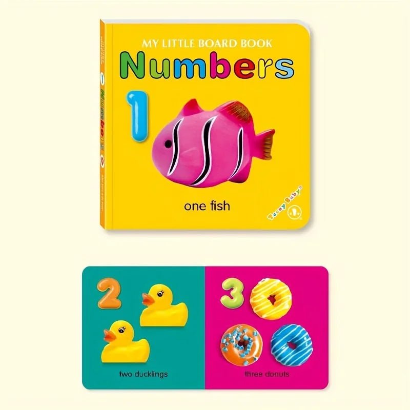 Baby Colorful Pattern Card Books — Interactive Sensory Toy & Early Education Reading Gift for Newborns & Toddlers - Babytopia32