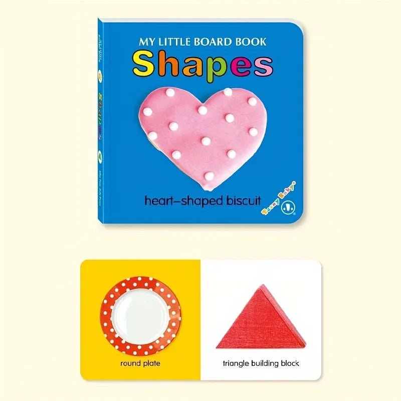 Baby Colorful Pattern Card Books — Interactive Sensory Toy & Early Education Reading Gift for Newborns & Toddlers - Babytopia32