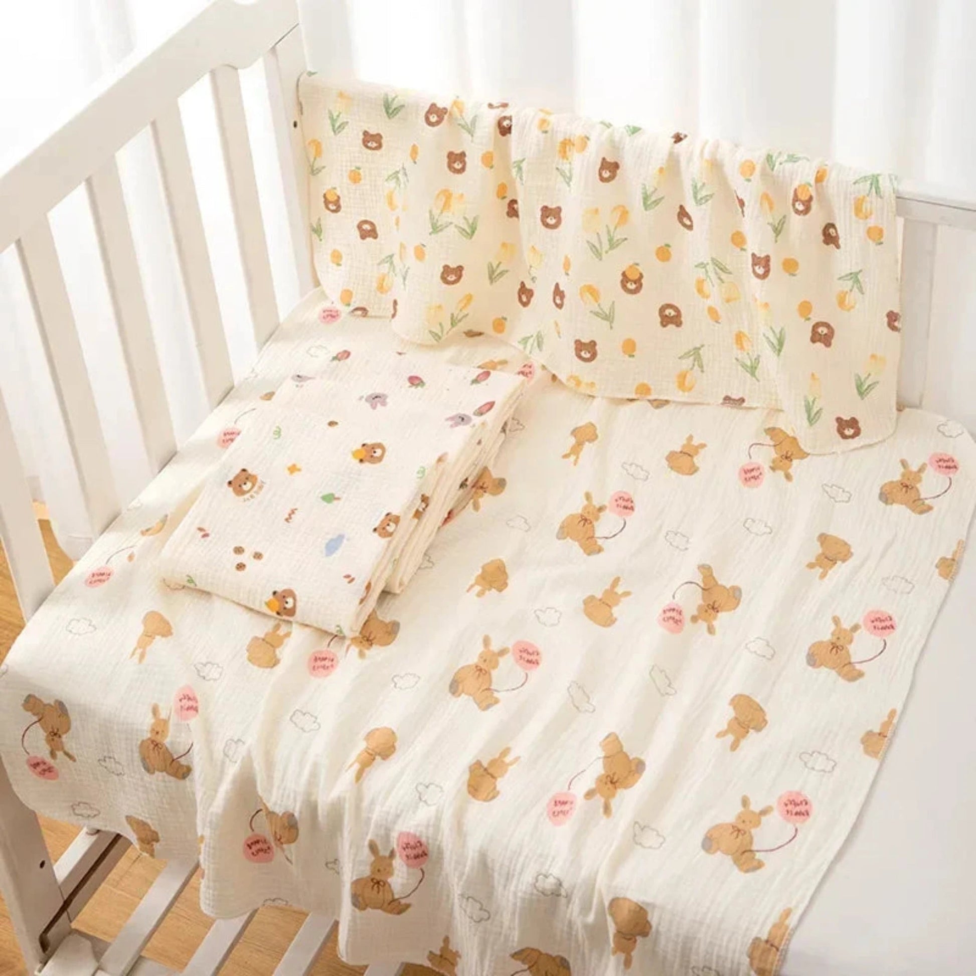 Baby Receiving Blanket - Babytopia32