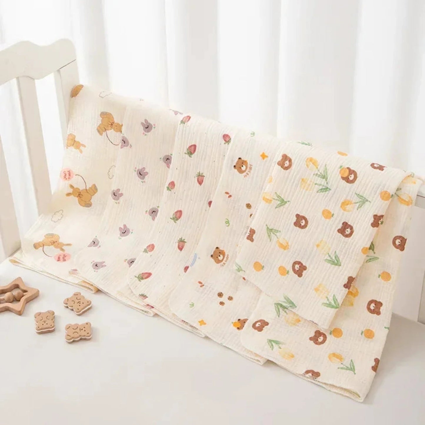 Baby Receiving Blanket - Babytopia32