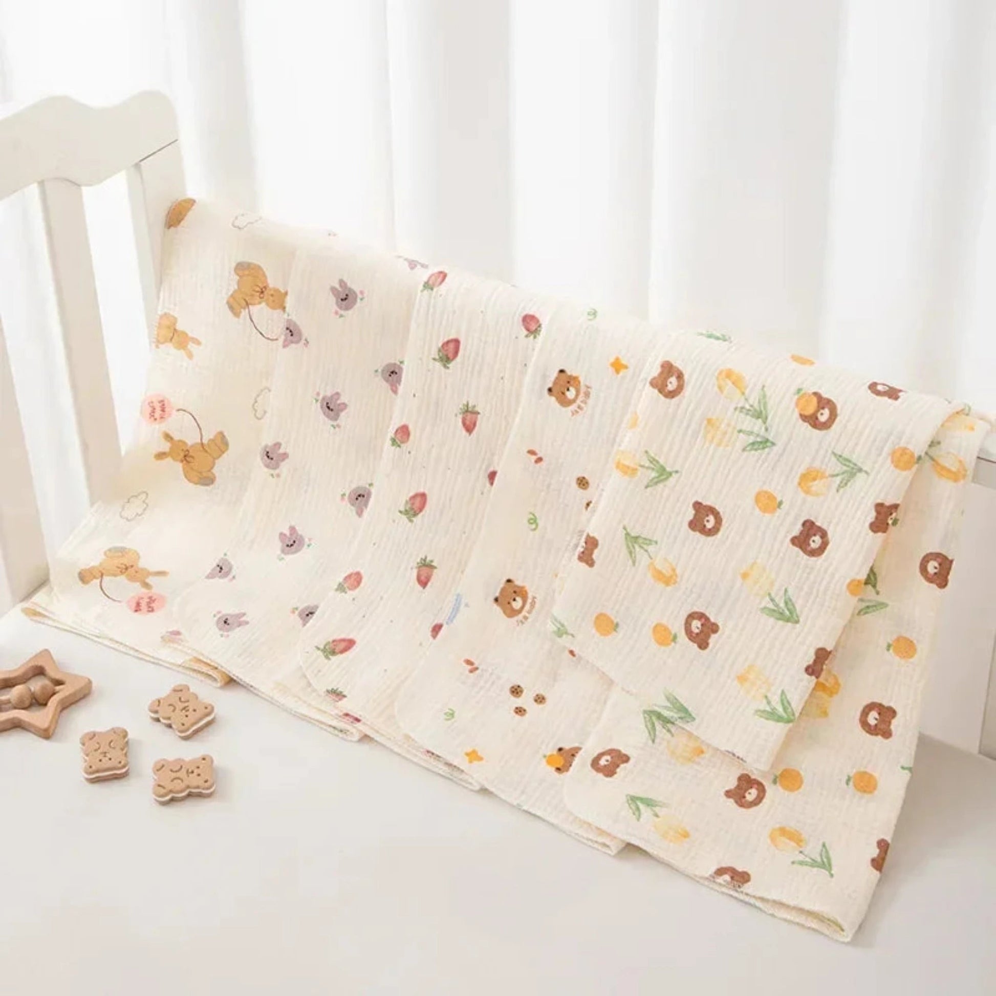 Baby Receiving Blanket - Babytopia32