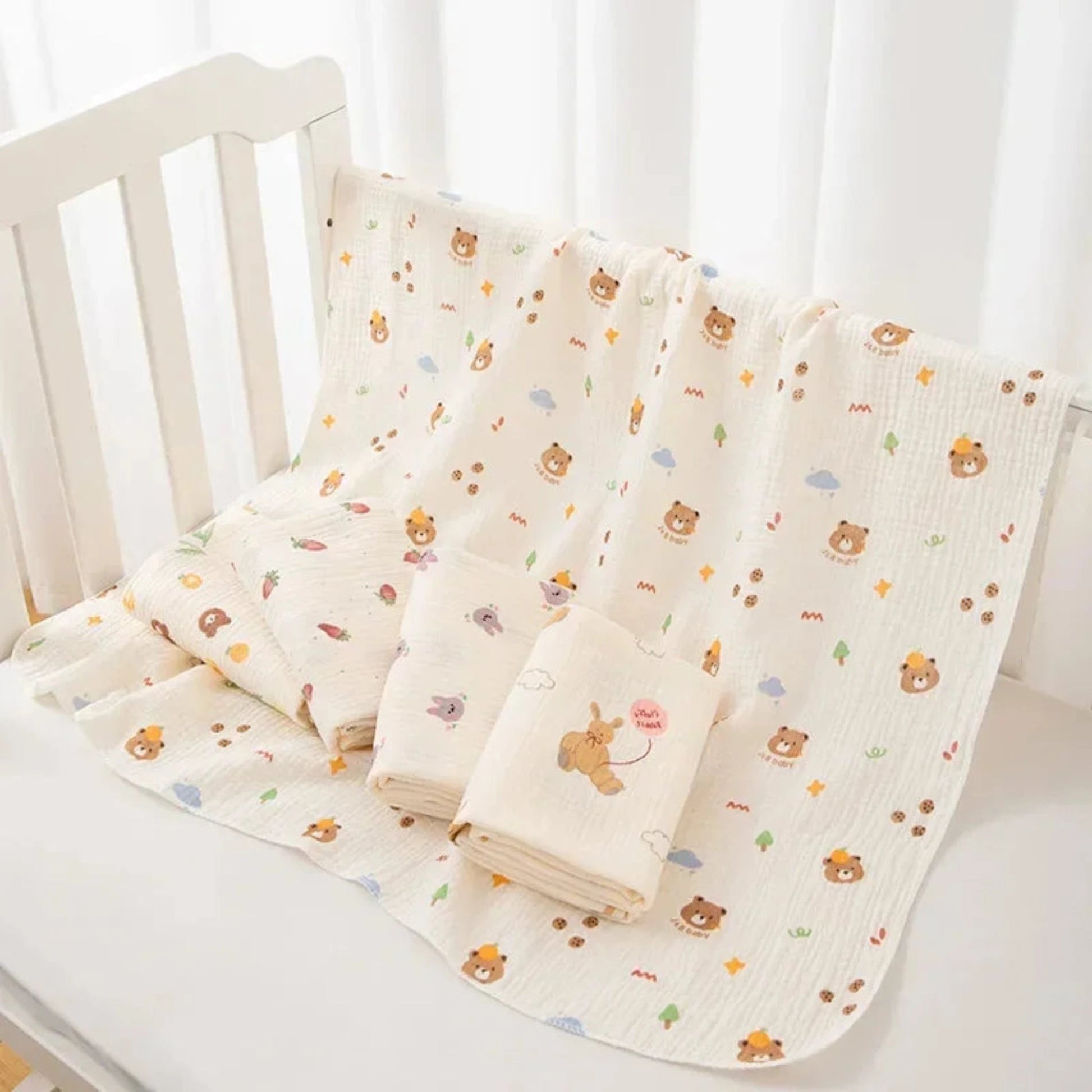 Baby Receiving Blanket - Babytopia32