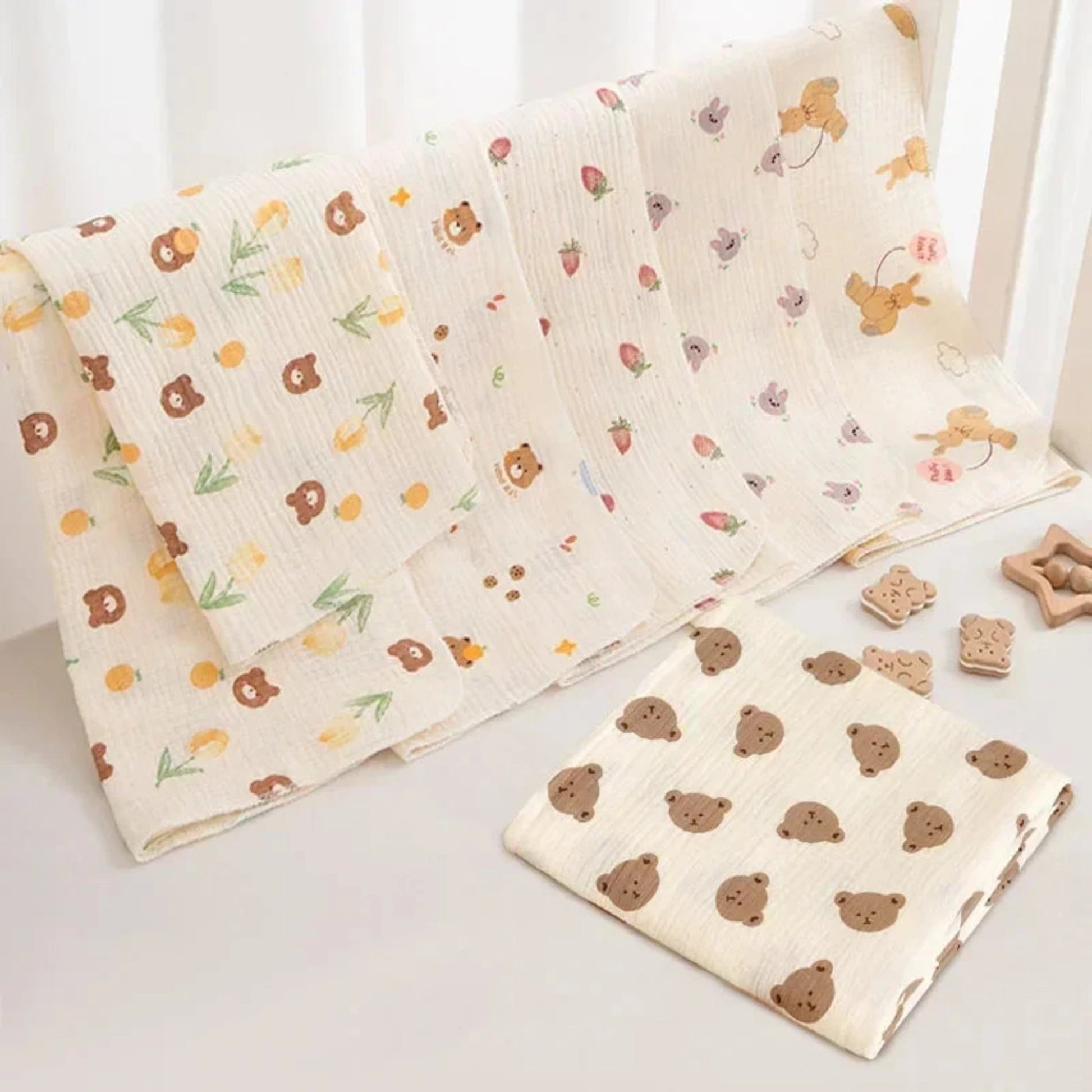 Baby Receiving Blanket - Babytopia32