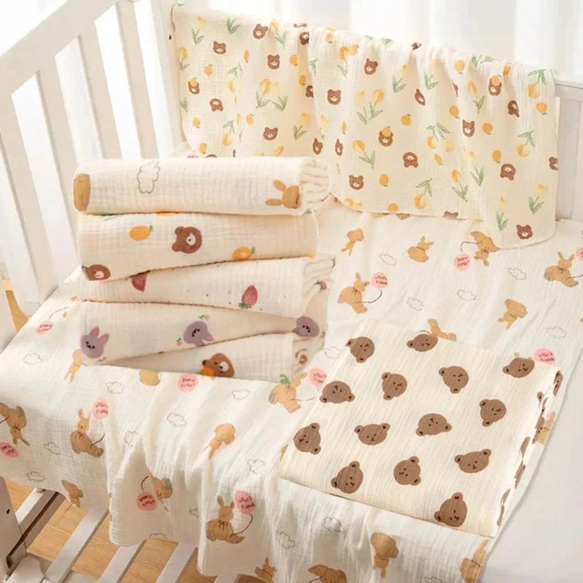 Baby Receiving Blanket - Babytopia32