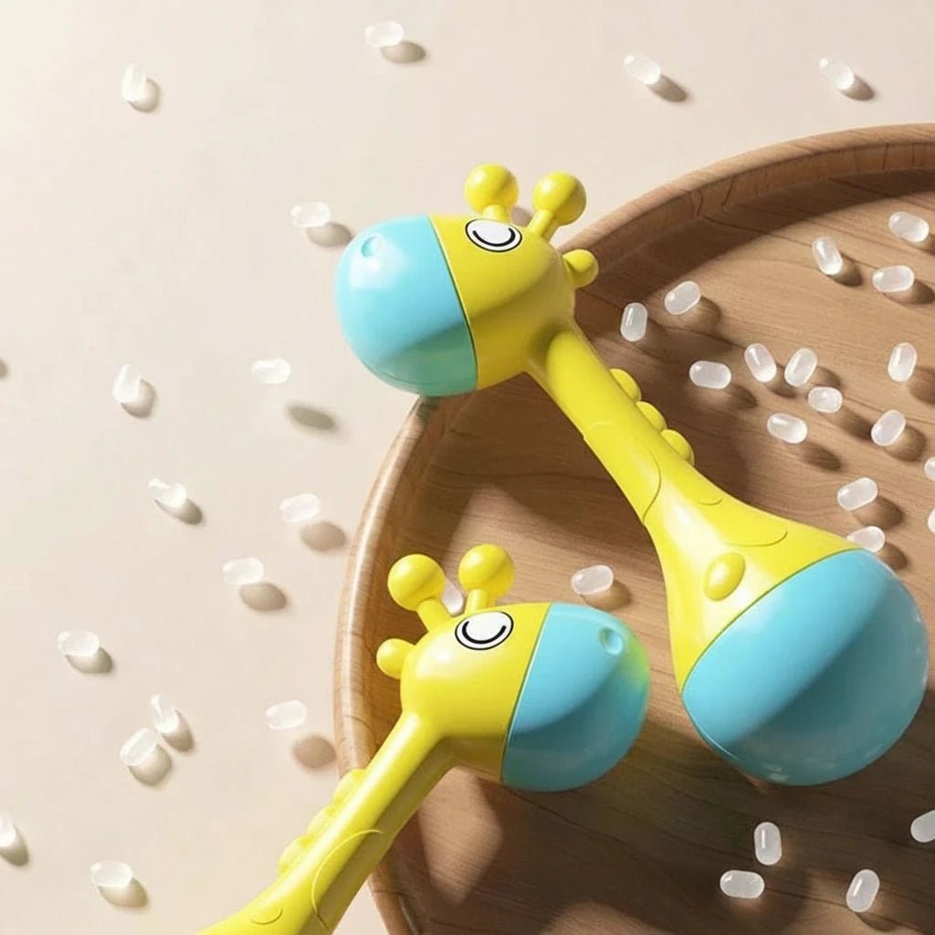 Baby’s First Hand Rattle — Animal Shape Soft Sound Educational Toy | CE Certified | Newborn to Toddler - Babytopia32