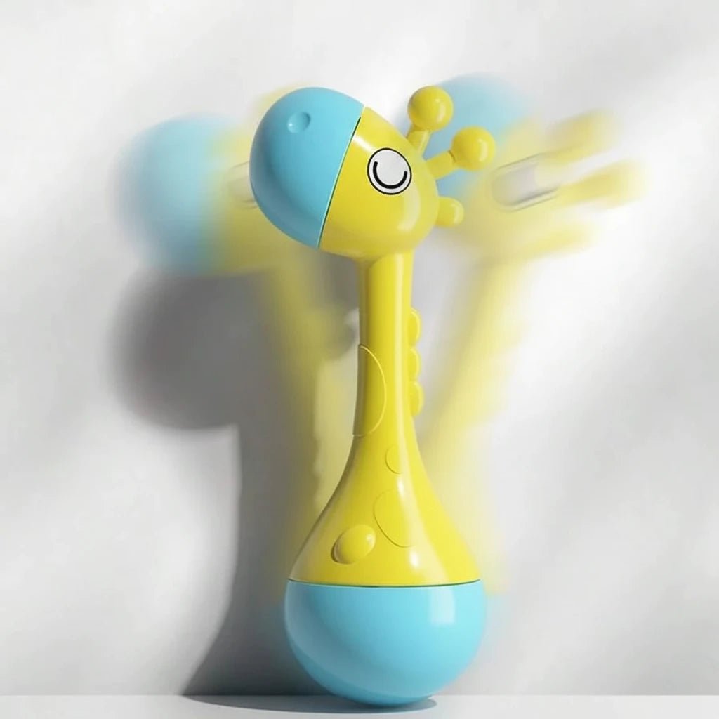 Baby’s First Hand Rattle — Animal Shape Soft Sound Educational Toy | CE Certified | Newborn to Toddler - Babytopia32