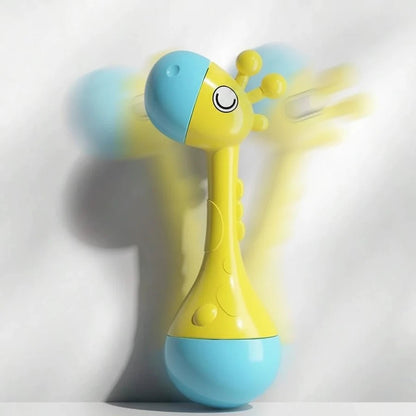 Baby’s First Hand Rattle — Animal Shape Soft Sound Educational Toy | CE Certified | Newborn to Toddler - Babytopia32