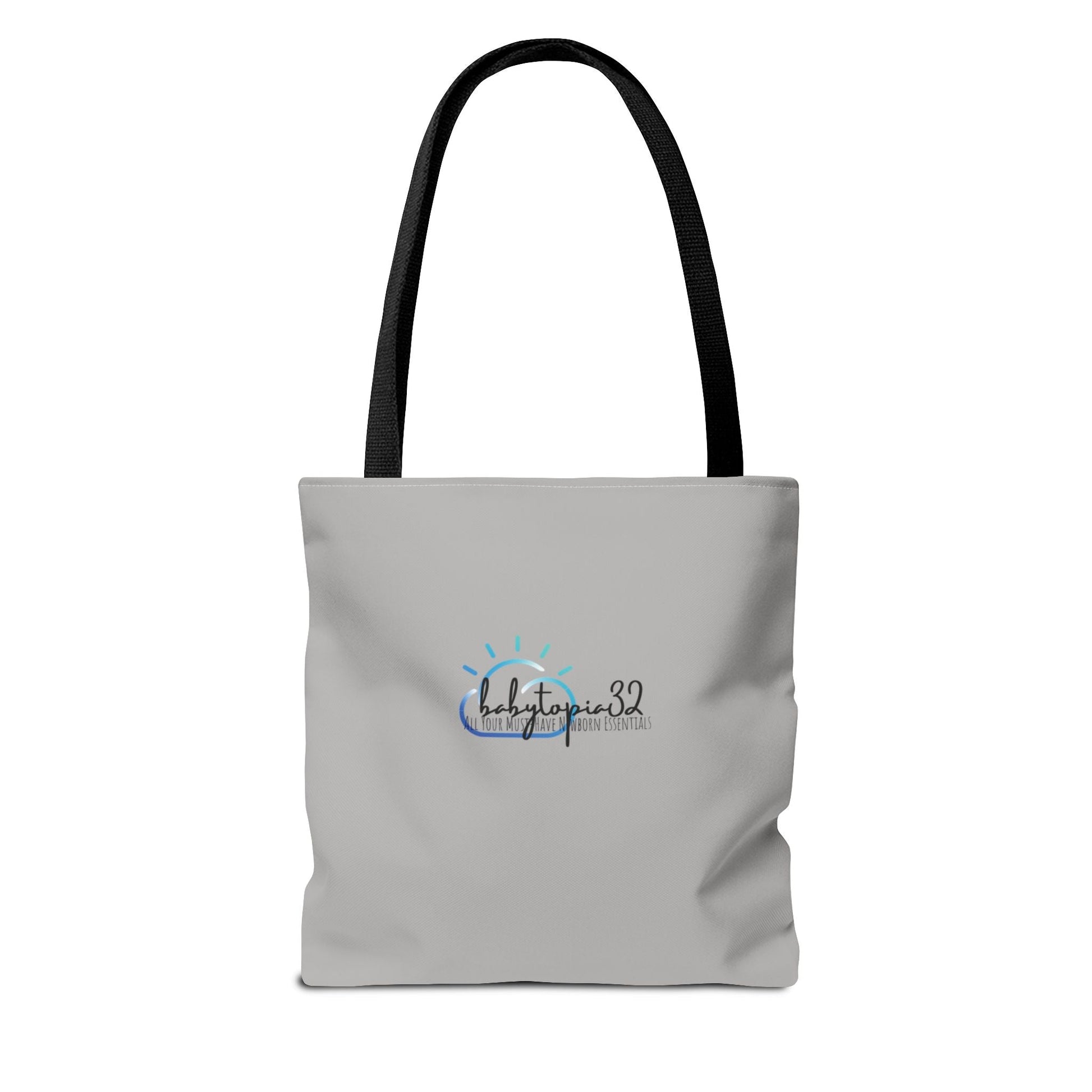 Babytopia32 Motherhood Essentials Tote Bag — Minimalist Baby Mom Diaper Tote - Babytopia32